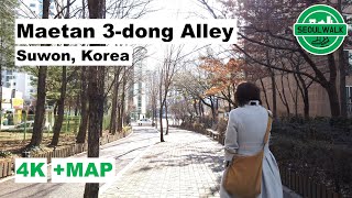 수원 매탄3동 골목, Maetan 3-dong alley in Suwon, Korea, 2020-02