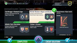 FIFA 23 Marquee Matchups – Werder Bremen v Bayer Leverkusen SBC - Cheap Solution & Tips