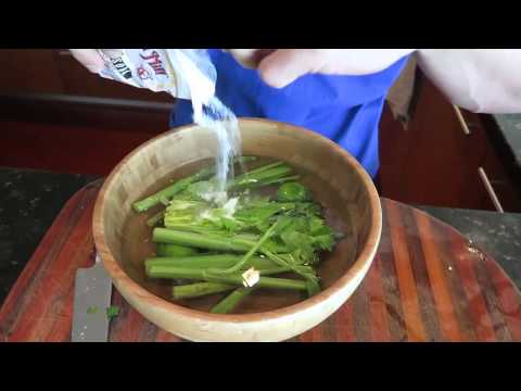 Quick And Easy Way To Wash Fruits and Veggies Quick And Easy Way To Wash Fruits and Veggies
