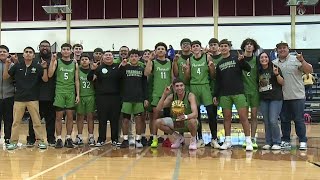 Pearsall boys basketball team break 48-year drought, wins area championship against Lago Vista