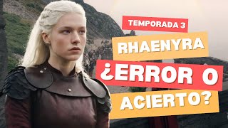 ¡Giro abruto a Rhaenyra! ¿Error o Acierto? Temp.3 House of the Dragon