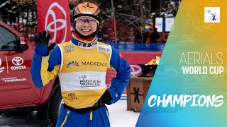 XU Mengtao \u0026 Maxim BUROV | 2021/22 AERIALS World Cup Champions | FIS Freestyle