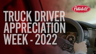 National Truck Driver Appreciation Week 2022