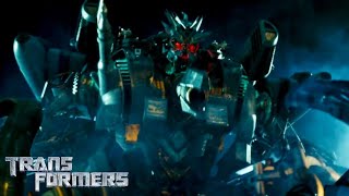 Blackout Ataca la Base de Qatar | Transformers: (2007) | HD 50FPS