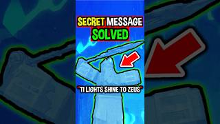 SECRET ATLANTIS MESSAGE SOLVED in Roblox Fisch..