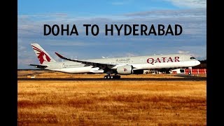 Doha to Hyderabad QATAR AIRWAYS QR500 episode 1