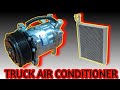 How To Install  Truck Air Conditioner | AC Compressor & Evaporator Coil Fitting Complete Process