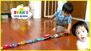 Memories before YouTube Flashback! Kid playing with toy cars and trains!