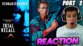 Total Recall (1990) Movie REACTION!!! - Part 2 - (FIRST TIME WATCHING)