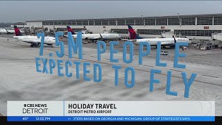 Detroit Metro Airport sees one of its busiest days as holiday travel rush begins