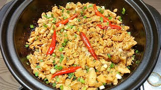 KHO QUẸT CHAY Cách làm kho quẹt tóp mỡ chay  từ đậu hủ món chay ngon bữa cơm chay gia đình