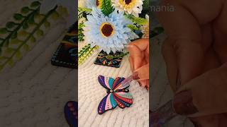 Wait for final Look Butterfly shape Keychain Design for Beginners #butterfly #keychaindesign #shorts