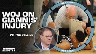 Woj details the 'good news' for Giannis & the Bucks 👀 'His tendon is fully intact' | NBA Today