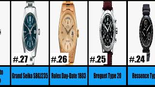 Top 50 Greatest Watches Of All Time || Greatest Watches of All Time