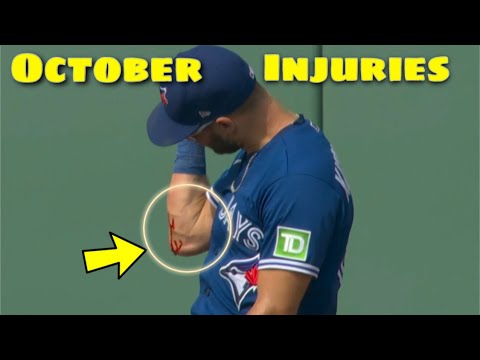 MLB Worst Injuries October 2023 - YouTube