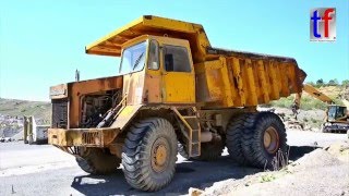 KAELBLE KV 25 E Old Dump Truck Walkaround, German Quarry, 2016.