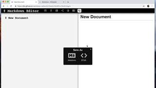 GitHub Pages: Working with a MarkDown Editor