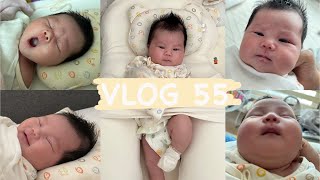 육아 브이로그🩵/ 3주차 나은이 성장일기👶🏻/ 조리원 퇴소 후 현실육아/ 산후도우미 없이 육아하는 초보엄빠/ 신생아 목욕🛁/ 아기케어 약국템 추천/ 첫 손톱정리