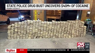 State Police drug bust uncovers $40M+ of cocaine during Henry County traffic stop
