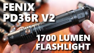 Fenix PD36R v2 Review (1700 Lumen Flashlight)