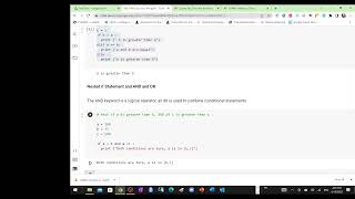 3 Python Google Colab If Nested AND & OR