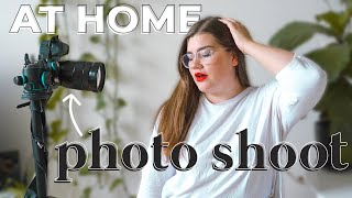 how I take my own instagram photos at home