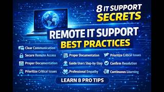 Remote IT Support Guide – Best Practices Every IT Technician Must Follow
