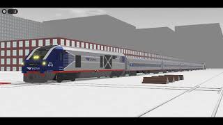 ROBLOX Railfanning at Joliet, IL S45E83: Amtrak Lincoln Service