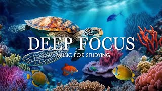 Deep Focus Music To Improve Concentration - 12 Hours of Ambient Study Music to Concentrate #487