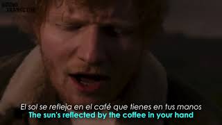 Ed Sheeran - Afterglow // Lyrics + Español // Video Performance