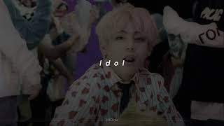 bts - idol (sped up + reverb)