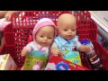 🛍 day in the life of baby born twins part 2 😃 nap lunch new outfits u0026 shopping at target 🚗