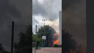 🔴¡ÚLTIMA HORA! DESALOJAN un colegio mayor de Madrid tras una brutal EXPLOSIÓN de gas