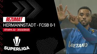 REZUMAT | Hermannstadt – FCSB 0-1 | Etapa 22, SuperLiga, 2022 – 2023