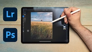 My pro photography Lightroom and Photoshop iPad editing workflow with focus stacking