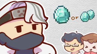 Take the Diamond or Double it for the next Person || Hermitcraft Animatic