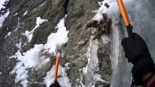 Lillaz Gully, Cogne Ice Climbing