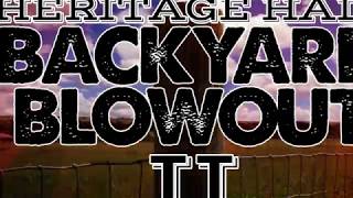 Backyard Blowout II - October 27, 2018 - Heritage Hall - Paris, Texas