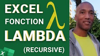 How to Create Excel Functions (without VBA) - Recursive Function Lambda Function