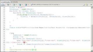PHP Tutorial 014 Part 3/3 Going over processing Data entry