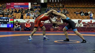 1/4 FS - 61 kg: A. MAGOMEDOV (RUS) v. U. KOIKA (BLR)