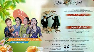 🔴LIVE CS. BINTANG BUDAYA | PERNIKAHAN RULI & RENDI | TONOLAYU, 22 APRIL 2024