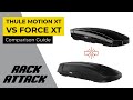 Thule Motion XT and Force XT Cargo Box Comparison