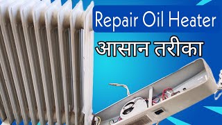 how to repair Usha oil heater.