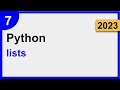 7 | Lists | Python for Complete Beginners