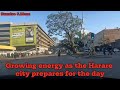 Growing energy as the Harare city prepares for the day #zimbabwe ##harare #travel #city #citylife 