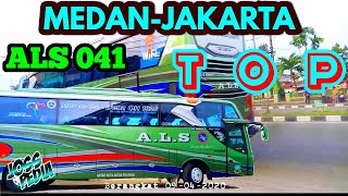 Bus ALS 041 trip Medan - Jakarta Executive Class | Paling recommanded tujuan Jakarta Banter \u0026 nyaman