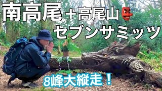 【登山】南高尾セブンサミッツ＋高尾山に挑戦【8つの山を大縦走】