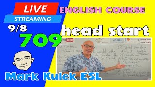 English Class #709 | Live Stream English Class - Mark Kulek ESL