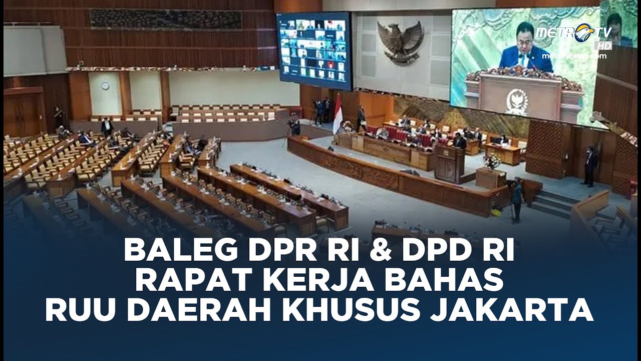 LIVE - BALEG DPR RI & DPD RI RAPAT PANJA BAHAS DIM RUU DAERAH KHUSUS ...